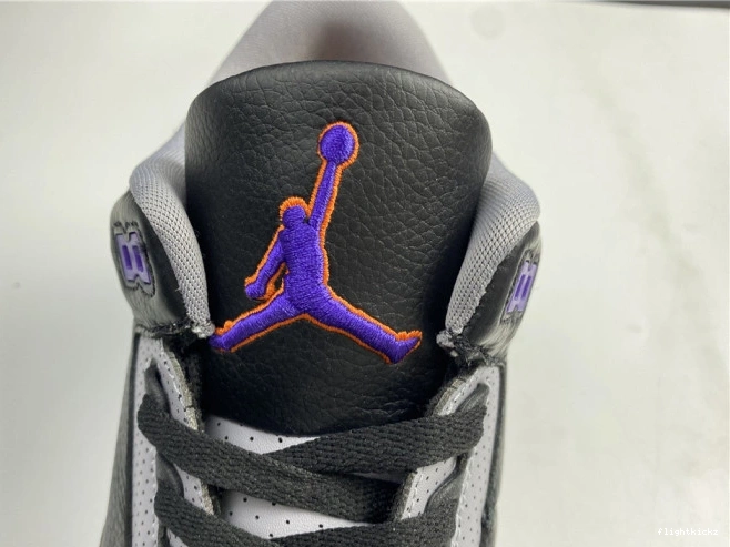 Jordan 3 Purple 050 Court Black CT8532 Air Retro 0803